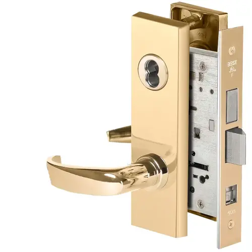 Mortise Lock Bright Brass Mortise Lock Bright Brass