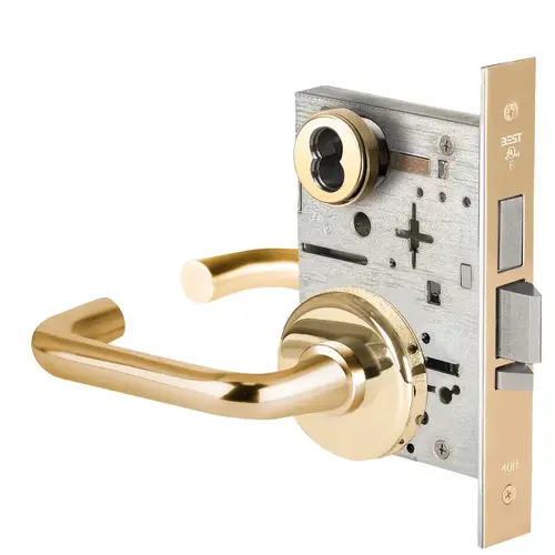 Mortise Lock Bright Brass Mortise Lock Bright Brass