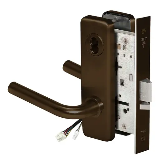 Electric Mortise Lock Dark Oxidized Satin Bronze Oil Rubbed Electric Mortise Lock Dark Oxidized Satin Bronze Oil Rubbed