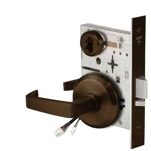 Electric Mortise Lock Dark Oxidized Satin Bronze Oil Rubbed Electric Mortise Lock Dark Oxidized Satin Bronze Oil Rubbed