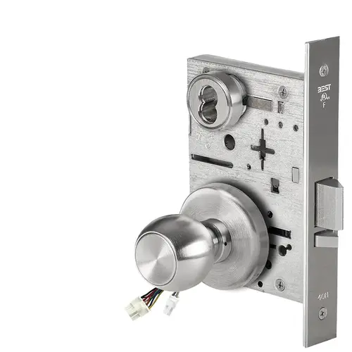 Electric Mortise Lock Satin Chrome