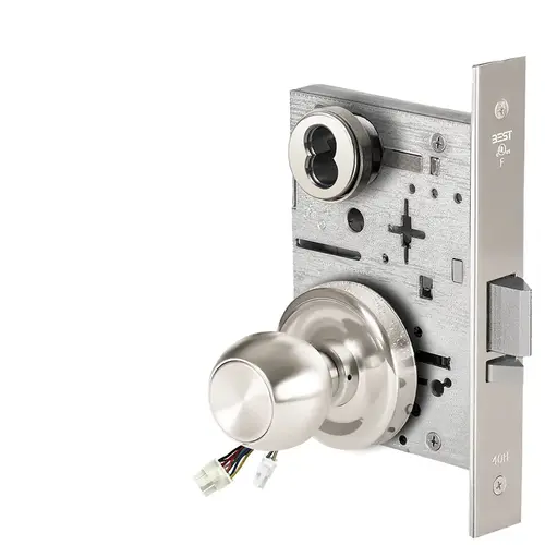 Electric Mortise Lock Bright Chrome Electric Mortise Lock Bright Chrome