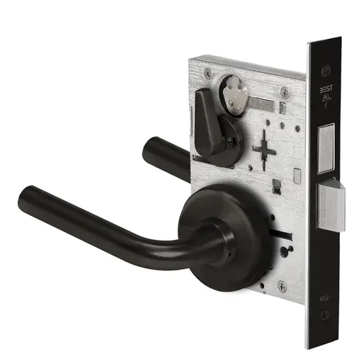 Mortise Lock Flat Black Coated Mortise Lock Flat Black Coated