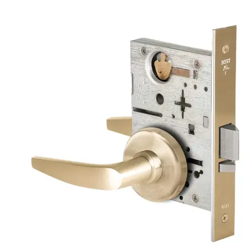 Mortise Lock Satin Brass Mortise Lock Satin Brass