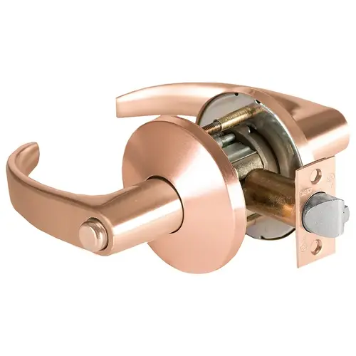 Cylindrical Lock Satin Bronze Clear Coated Cylindrical Lock Satin Bronze Clear Coated
