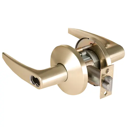 Cylindrical Lock Satin Brass Cylindrical Lock Satin Brass