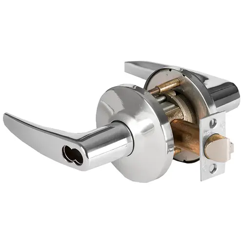 Cylindrical Lock Bright Chrome Cylindrical Lock Bright Chrome
