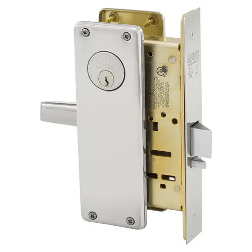 Mortise Lock Bright Stainless Steel Mortise Lock Bright Stainless Steel