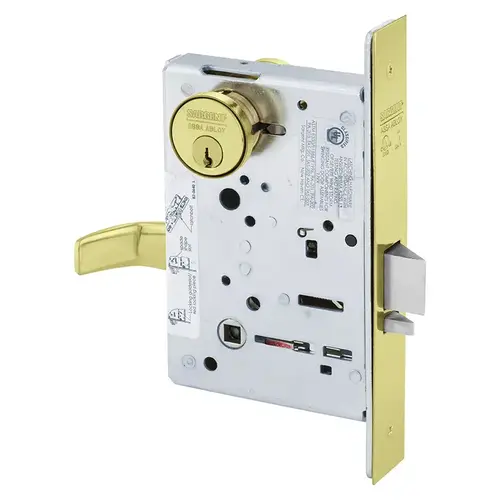 Mortise Lock Bright Brass Mortise Lock Bright Brass