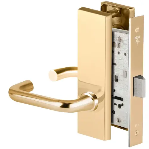 Mortise Lock Bright Brass Mortise Lock Bright Brass