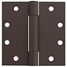 Oxidized Satin Bronze Over Copper Plated Oil Rubbed