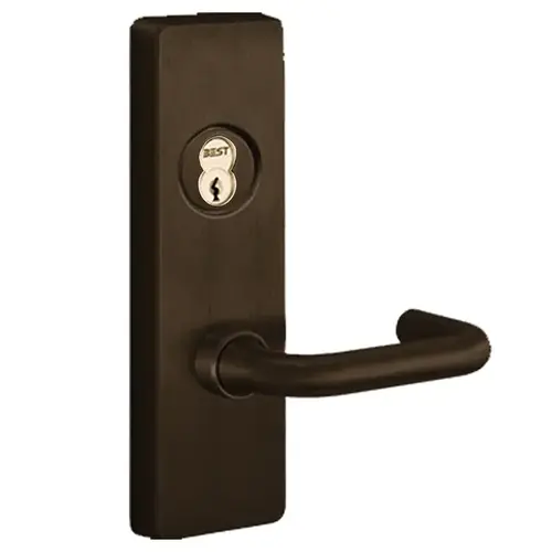Exit Device Trim Dark Oxidized Satin Bronze Oil Rubbed Exit Device Trim Dark Oxidized Satin Bronze Oil Rubbed