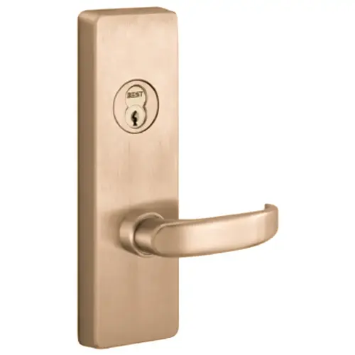 Precision Hardware Inc (PHI) 4900 Series - Night Latch Function - Lever Trim for 2000 Series Exit Devices Satin Bronze Precision Hardware Inc (PHI) 4900 Series - Night Latch Function - Lever Trim for 2000 Series Exit Devices Satin Bronze