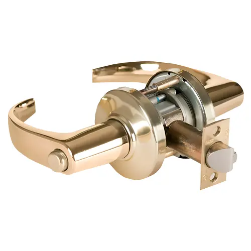 Cylindrical Lock Bright Brass Cylindrical Lock Bright Brass