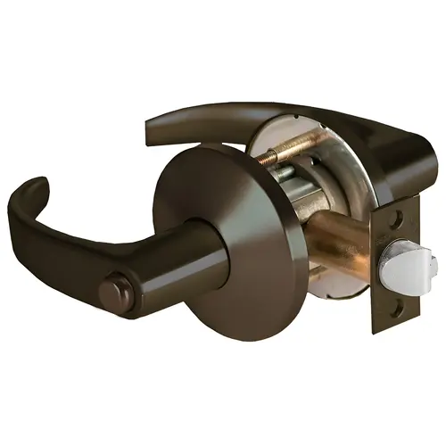 Cylindrical Lock Dark Bronze Painted Cylindrical Lock Dark Bronze Painted