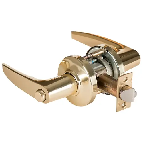 Cylindrical Lock Bright Brass Cylindrical Lock Bright Brass
