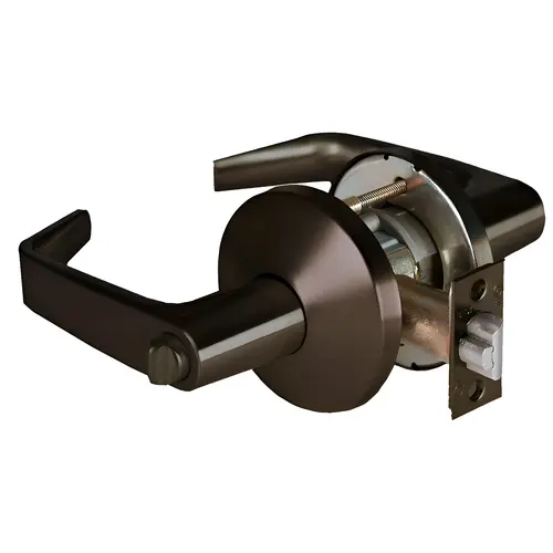 Cylindrical Lock Dark Bronze Painted Cylindrical Lock Dark Bronze Painted
