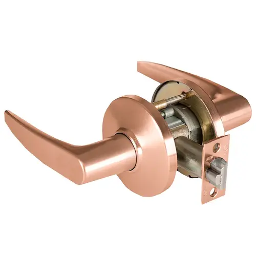 Cylindrical Lock Satin Bronze Clear Coated Cylindrical Lock Satin Bronze Clear Coated