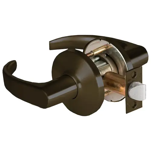 Cylindrical Lock Dark Bronze Painted Cylindrical Lock Dark Bronze Painted