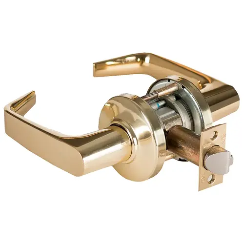 Cylindrical Lock Bright Brass Cylindrical Lock Bright Brass