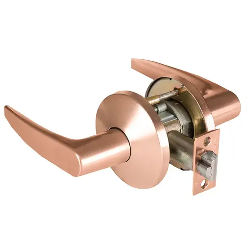 Cylindrical Lock Satin Bronze Clear Coated Cylindrical Lock Satin Bronze Clear Coated