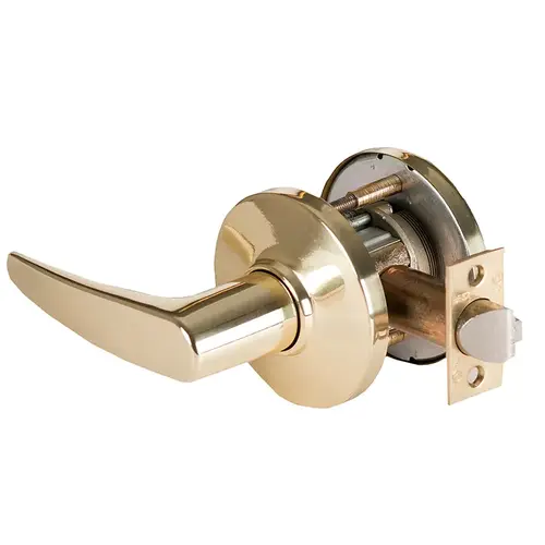 Cylindrical Lock Bright Brass Cylindrical Lock Bright Brass