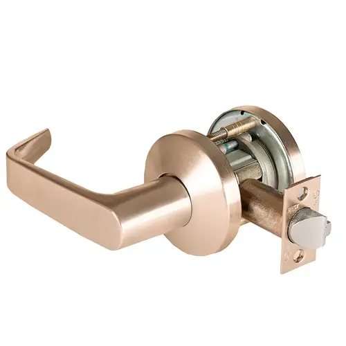 Cylindrical Lock Satin Bronze Clear Coated Cylindrical Lock Satin Bronze Clear Coated