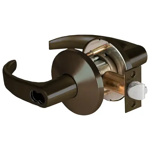 Cylindrical Lock Dark Bronze Painted Cylindrical Lock Dark Bronze Painted