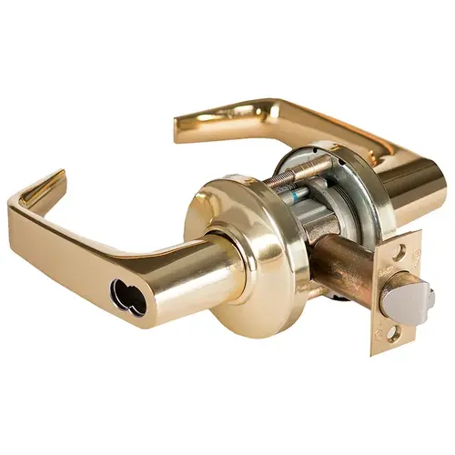 Cylindrical Lock Bright Brass Cylindrical Lock Bright Brass