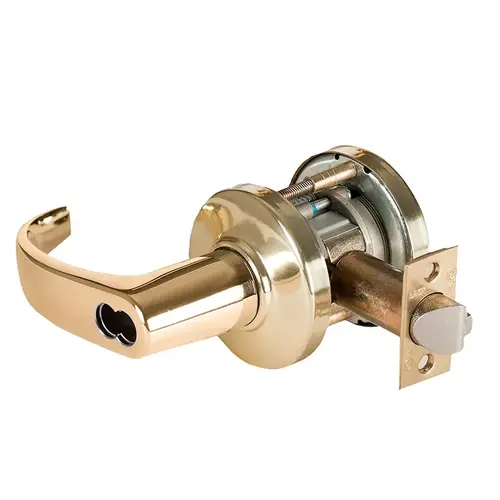 Cylindrical Lock Bright Brass Cylindrical Lock Bright Brass