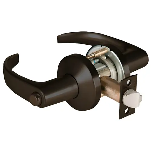 Cylindrical Lock Dark Bronze Painted Cylindrical Lock Dark Bronze Painted