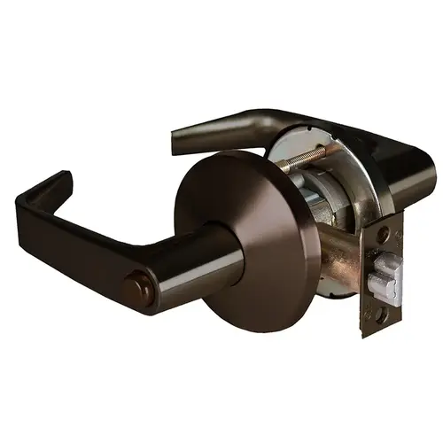 Cylindrical Lock Dark Bronze Painted Cylindrical Lock Dark Bronze Painted