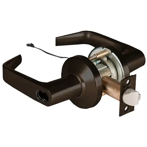 9KW Series Electrically Locked Function (Fail-Secure) Grade 1 Electromechanical Cylindrical Lever Locks Dark Bronze Painted 9KW Series Electrically Locked Function (Fail-Secure) Grade 1 Electromechanical Cylindrical Lever Locks Dark Bronze Painted