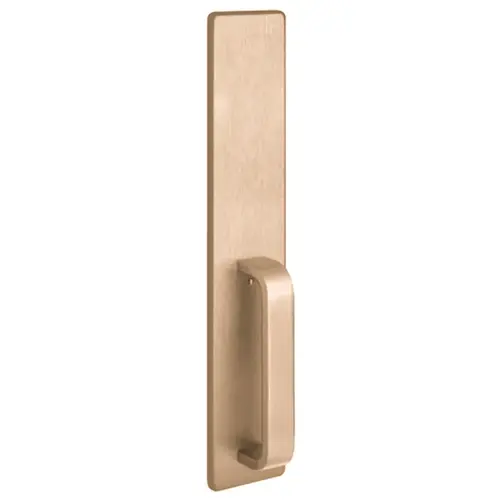 Exit Device Trim Satin Bronze Clear Coated Exit Device Trim Satin Bronze Clear Coated
