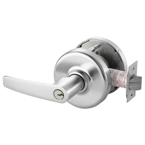 Zinc Armstrong Lever and D Rose Classroom by Blank Plate Grade 1 Extra Heavy Duty Cylindrical Lever Lock Satin Chrome Finish Zinc Armstrong Lever and D Rose Classroom by Blank Plate Grade 1 Extra Heavy Duty Cylindrical Lever Lock Satin Chrome Finish