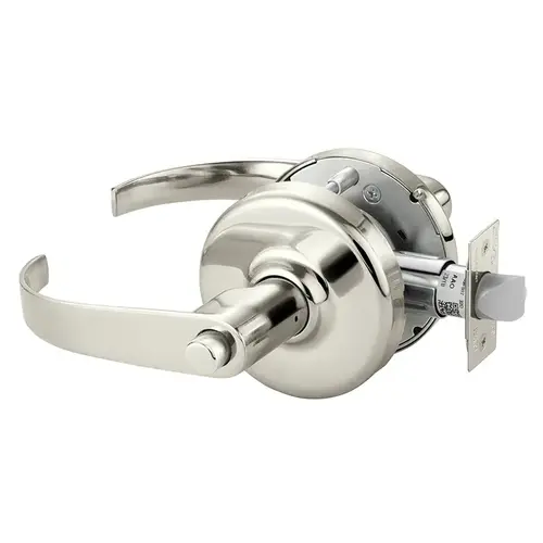 Cylindrical Lock Bright Nickel Plated Clear Coated Cylindrical Lock Bright Nickel Plated Clear Coated