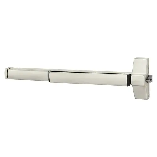 Exit Device Satin Nickel Plated Clear Coated Exit Device Satin Nickel Plated Clear Coated