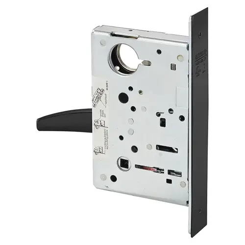 Mortise Lock Dark Oxidized Statuary Bronze Clear Coated Mortise Lock Dark Oxidized Statuary Bronze Clear Coated