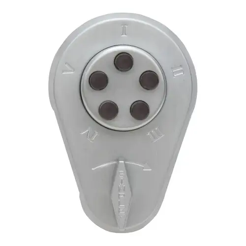 Kaba Access Satin Chrome Simplex Keyless Spring Deadlatch Kaba Access Satin Chrome Simplex Keyless Spring Deadlatch