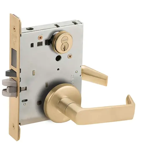 Lock Mortise Lock Satin Brass Lock Mortise Lock Satin Brass
