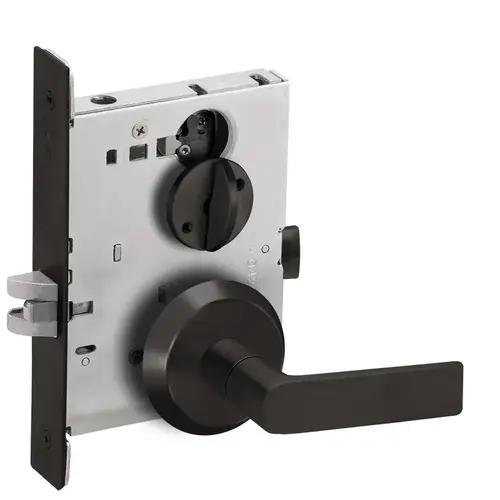 Mortise Lock Flat Black Coated Mortise Lock Flat Black Coated