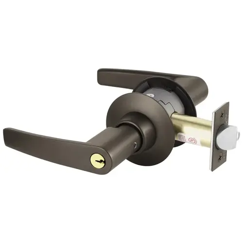 Cylindrical Lock Dark Oxidized Bronze Cylindrical Lock Dark Oxidized Bronze