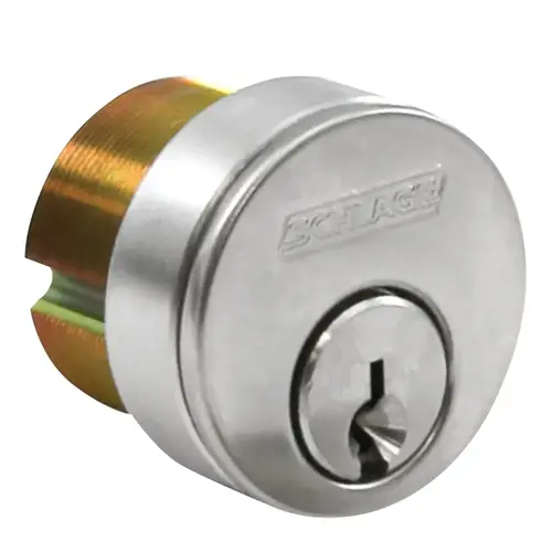 1-1/2 In. Mortise Cylinder, 6-Pin, C135 Keyway, Keyed Different, Adams Rite Cam, Satin Stainless Steel Finish 1-1/2 In. Mortise Cylinder, 6-Pin, C135 Keyway, Keyed Different, Adams Rite Cam, Satin Stainless Steel Finish