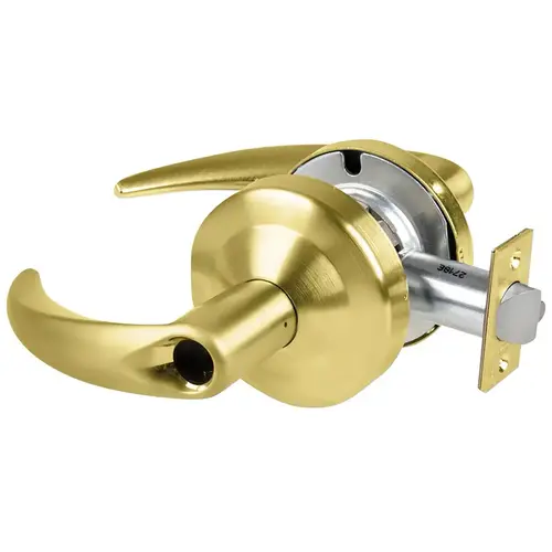Lock Electric Cylindrical Lock Satin Brass Lock Electric Cylindrical Lock Satin Brass
