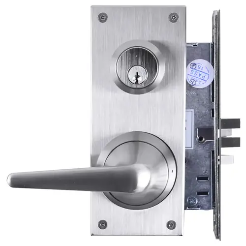 Mortise Lock Satin Stainless Steel Mortise Lock Satin Stainless Steel