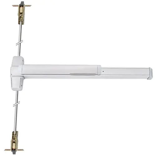 9947-F Series - Fire Rated 3 ft Grooved Case Wide Stile Concealed Vertical Rod Exit Device, Less Dogging 9947-F Series - Fire Rated 3 ft Grooved Case Wide Stile Concealed Vertical Rod Exit Device, Less Dogging