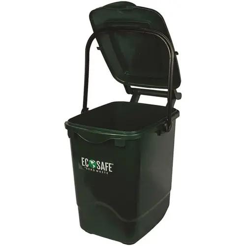 6 Gal. Green Indoor/Outdoor Commercial Trash Can Fits 21 in. x 25 in. Liner - pack of 6