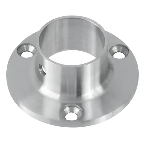 Wall Flange Satin Stainless Steel Finish