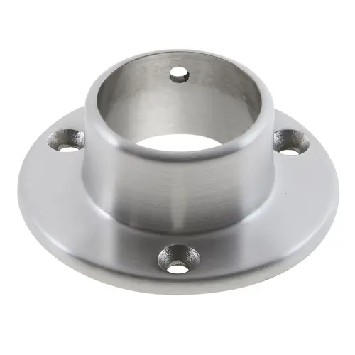 Wall Flange Satin Stainless Steel Finish