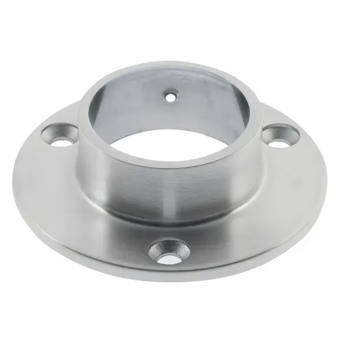Wall Flange For 1.67" Tubing Satin Stainless Steel Finish